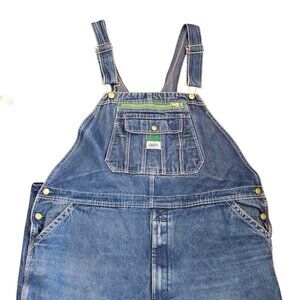 Liberty Bib Overalls Sz 46x30 48x30 Carpenter Denim Blue Jean Workwear